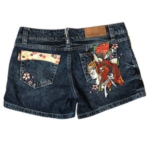 Vintage Jizo Bosatsu Embroidered Troll Trousers Size W34